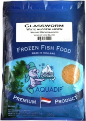 Frozen Glass Worm White Mosquito Larvae 500g Flatpack